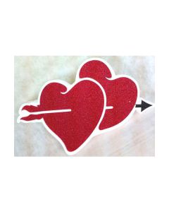 DOPPIO CUORE CON FRECCIA PZ.1