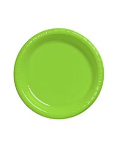 PIATTO FONDO VERDE LIME DELUXE PZ.30
