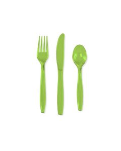 CUCCHIAIO VERDE LIME DELUXE PZ.10