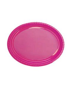PIATTO OVALE FUCSIA DELUXE PZ.5