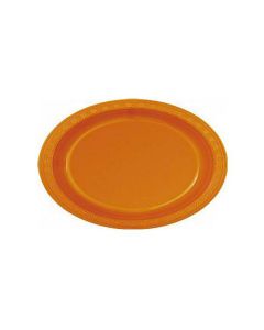 PIATTO OVALE ARANCIO DELUXE PZ.5