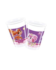 BICCHIERI PRINCIPESSE PALACE PETS PZ.8
