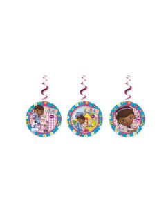 FESTONE PENDOLO DOTTORESSA PELUCHE PZ.3