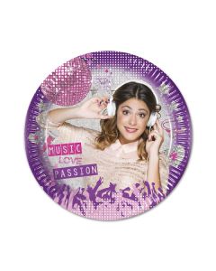 PIATTINI VIOLETTA GOLD EDITION PZ.8