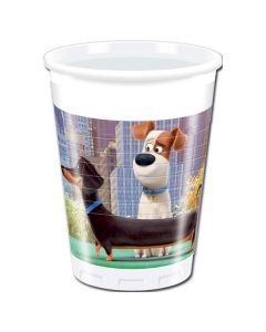 BICCHIERI PETS VITA DA ANIMALI PZ.8