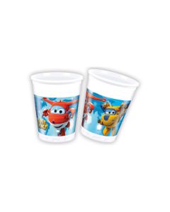 BICCHIERI SUPER WINGS PZ.8