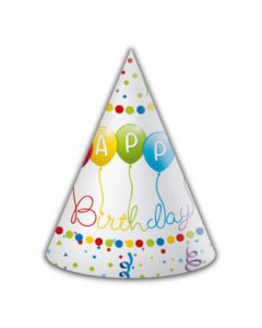 Cappellino happy birthday streamers pz.6