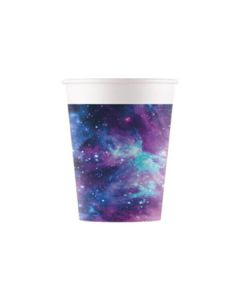 Bicchieri Party Galaxy Compostabile Pz.8 200ml - Compostabile