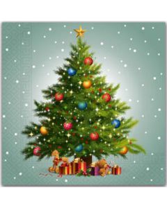 Tovaglioli albero di natale pz.20