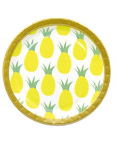 Piatti Ananas Pz.8 Cm.23