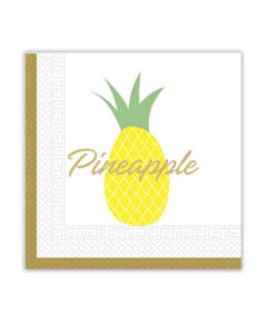 Tovaglioli Ananas Pz.20 Cm.33x33