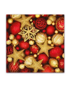 Tovaglioli Stelle Glitter Natale Pz.20