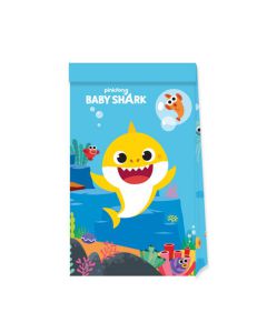 Sacchetti In Carta Baby Shark Pz.4