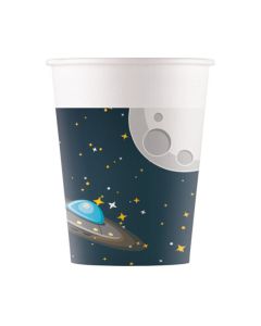Bicchieri astronauta nello spazio pz.8