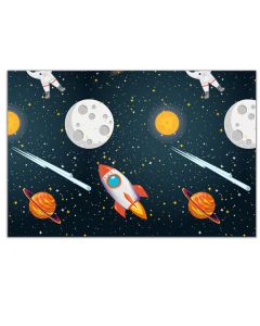 Tovaglia astronauta nello spazio pz.1