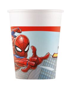 Bicchieri Spiderman Crime Fighter Pz.8