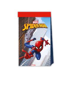 Sacchetti In Carta Spiderman Pz.4
