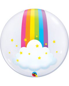 PALLONCINO BUBBLE ARCOBALENO NUVOLA PZ.1