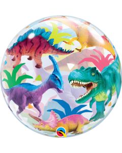 PALLONCINO BUBBLE DINOSAURI PZ.1