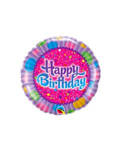 PALLONCINO COMPLEANNO POIS COLORS PZ.1