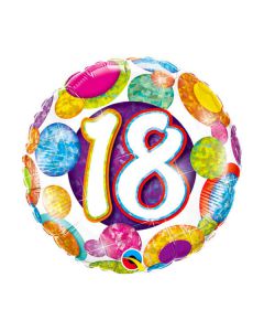 PALLONCINO 18° COMPLEANNO BIG DOTS PZ.1