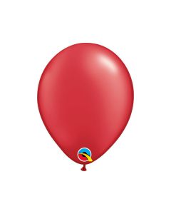 PALLONCINO ROSSO (5") PERLATO PZ.100