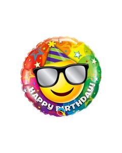 PALLONCINO COMPLEANNO EMOTICONS PZ.1