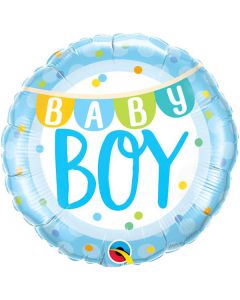 PALLONCINO BABY BOY BANNER PZ.1