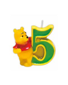 CANDELINA WINNIE POOH N.5 PZ.1