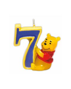 CANDELINA WINNIE POOH N.7 PZ.1