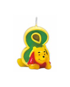 CANDELINA WINNIE POOH N.8 PZ.1