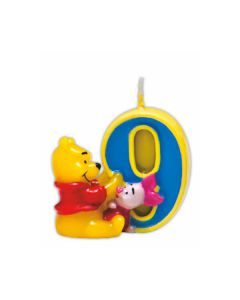 CANDELINA WINNIE POOH N.9 PZ.1