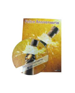 Biglietto Con Cd Musicale Pz.1 R155 - Felice Anniversario
