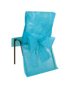Coprisedia Azzurro Con Fiocco Pz.10