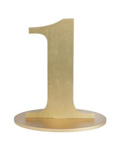 Decorazione Tavola Oro 1 Pz.1