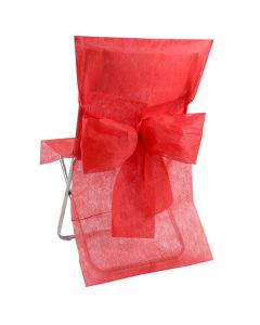 Coprisedia Rosso Con Fiocco Pz.10