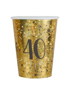 Bicchieri 40 Anni Pz.10