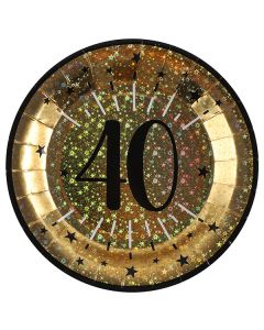 Piatti 40 Anni Pz.10