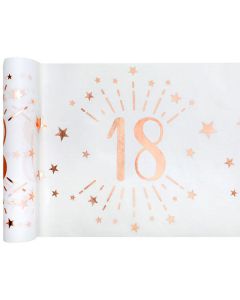 Runner Tavola 18 Anni Rose Gold Pz.1