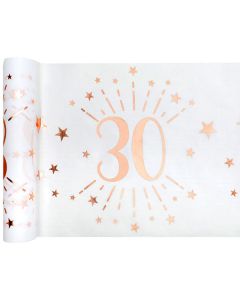 Runner Tavola 30 Anni Rose Gold Pz.1