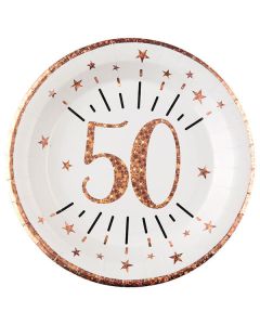Piatti 50 Anni Rose Gold Pz.10