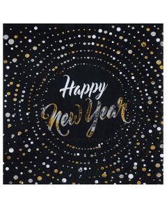 Tovaglioli Happy New Year Pz.10