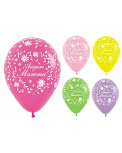 PALLONCINO AUGURI MAMMA (12") PZ.100