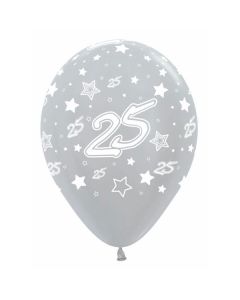 PALLONCINO 25°ANNIVERSARIO (12") PZ.100