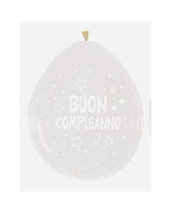 PALLONCINI BUON COMPLEANNO (18") PZ.25