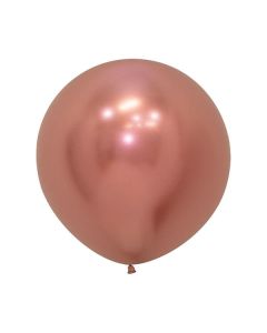 Palloncino rose gold reflex (24") pz.3