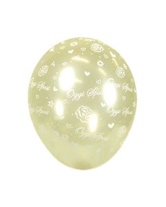 PALLONCINO OGGI SPOSI ROSE (5") PZ.100