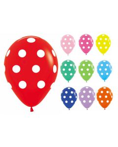 PALLONCINO DOTS (5") PZ.100
