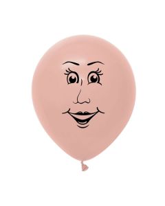 PALLONCINO FACCIA FEMMINA (5") PZ.100