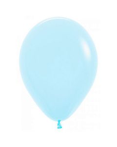 Palloncino Azzurro (140) 10" Pz.100 Colore Pastello Cm.25